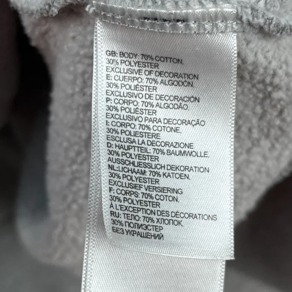 the North Face Hoodie Mens Medium Grey‎ Pullover